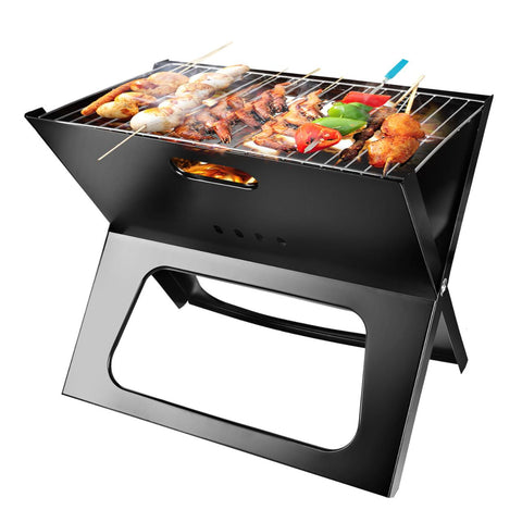 Portable BBQ Barbecue Grill Foldable Charcoal Grill Camping Garden Outdoor Travel