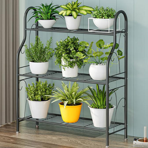 3 Tier Plant Stand Shelf Flower Pot Holder Display Rack 88LBS Utility Storage Organizer